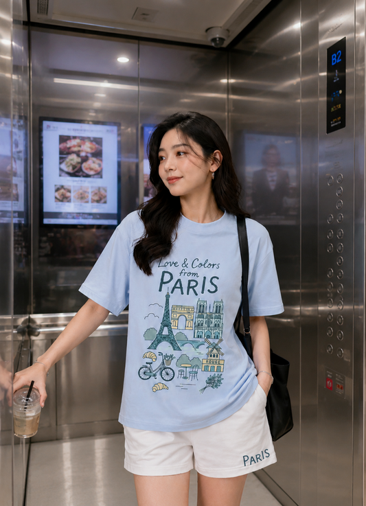 BỘ 💙 Blue Sky in Paris