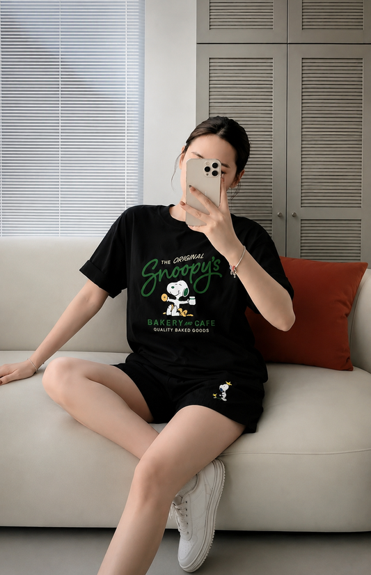 BỘ Black Snoopy Lounge