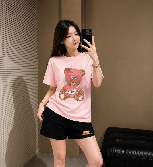 BỘ TEDDY HỒNG