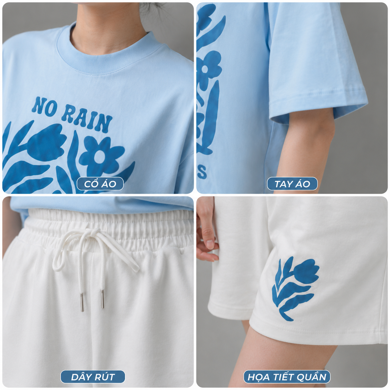 BỘ Bloom Baby Blue