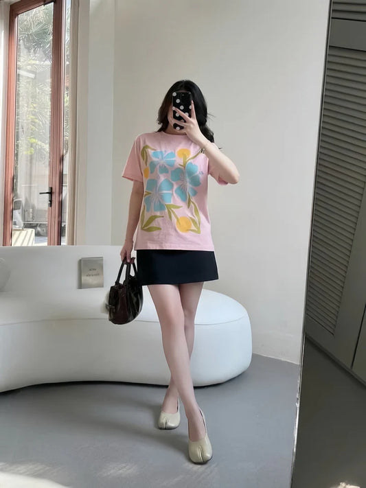Áo Pink Blossom tee