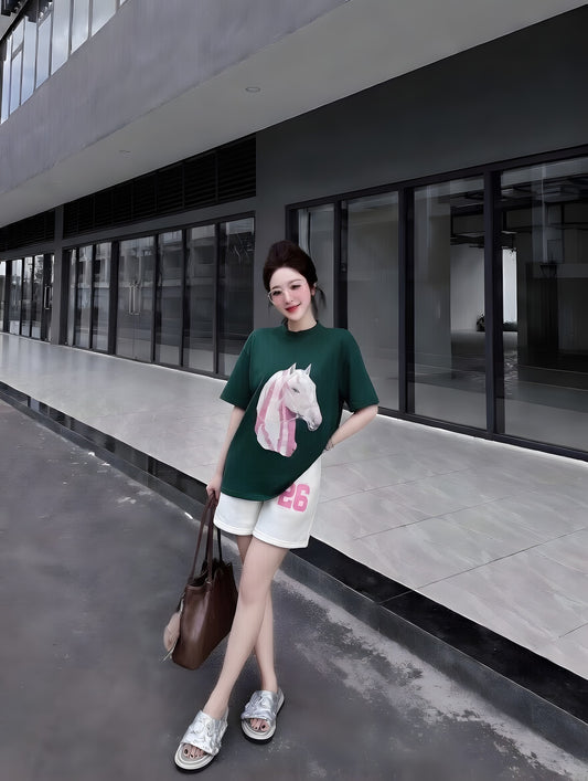 JSY NGỰA HỒNG SET