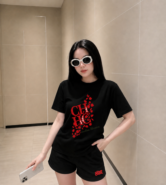 BỘ CH Floral Black