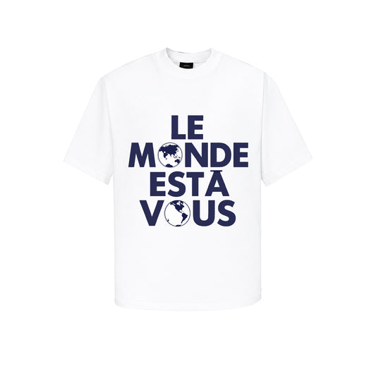 Áo "LE MONDE EST À VOUS"