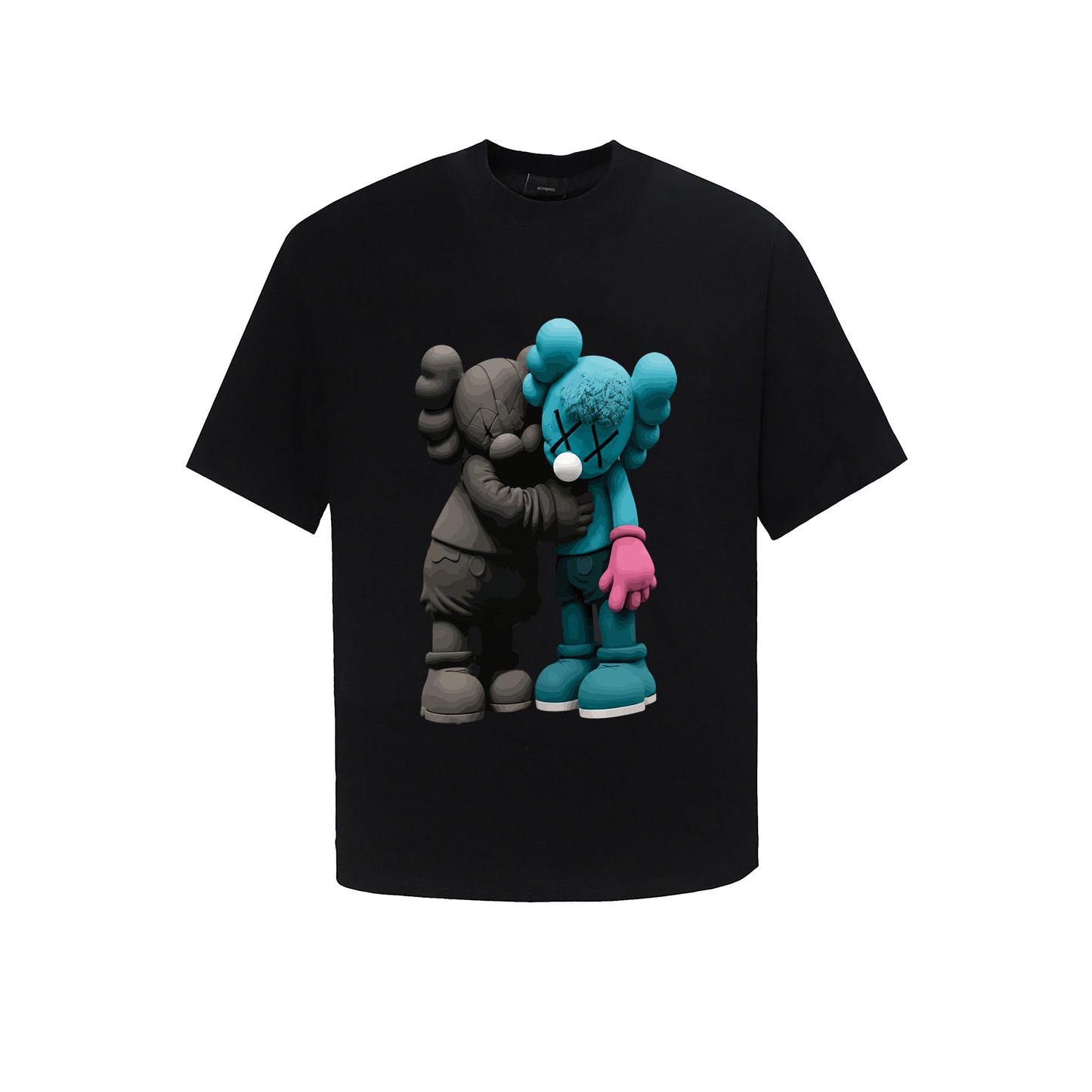 Áo Black Kaws Hug