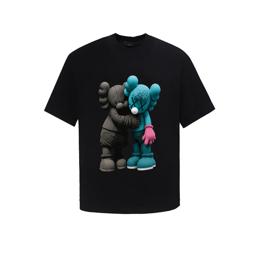 Áo Black Kaws Hug