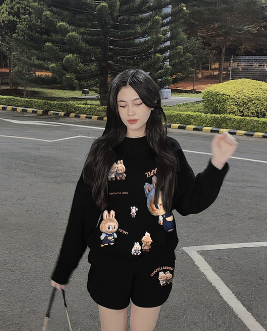 BỘ NỈ 🐰 LABUBU STREET