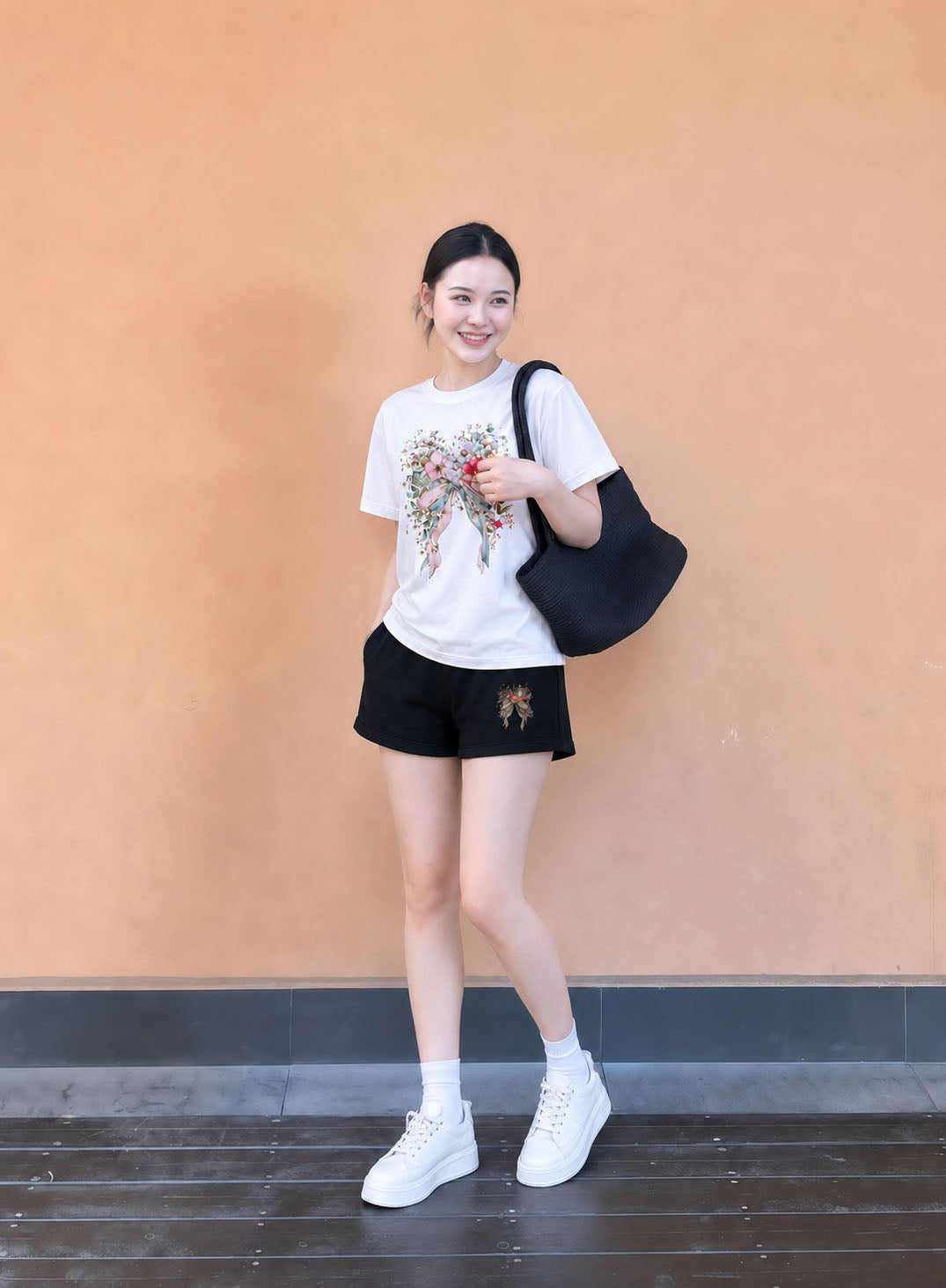 BỘ Floral Bow