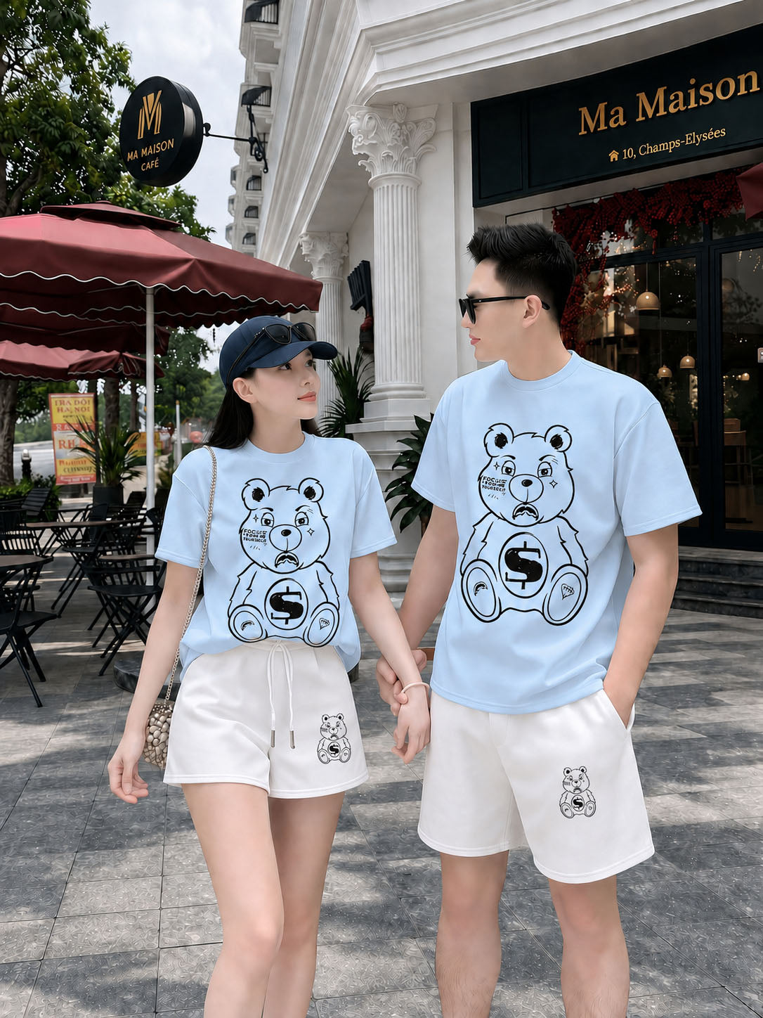 BỘ Teddy Blue Love