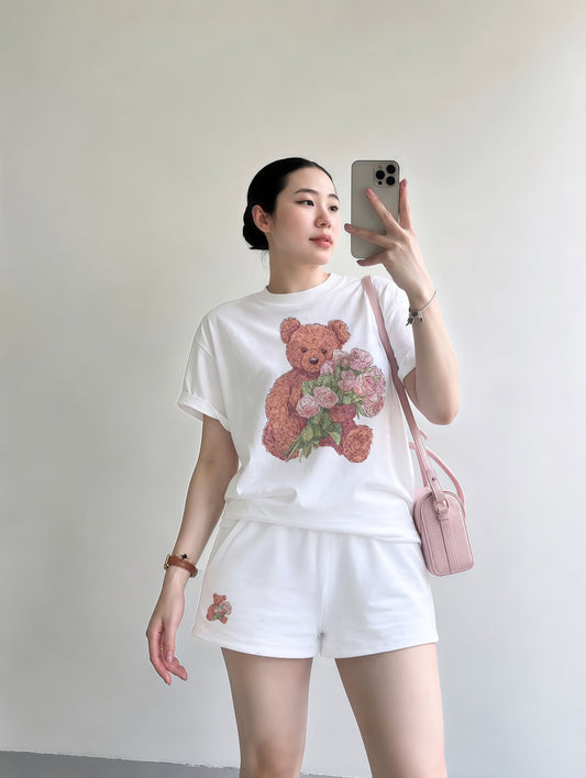 BỘ🧸 TEDDY FLOWER