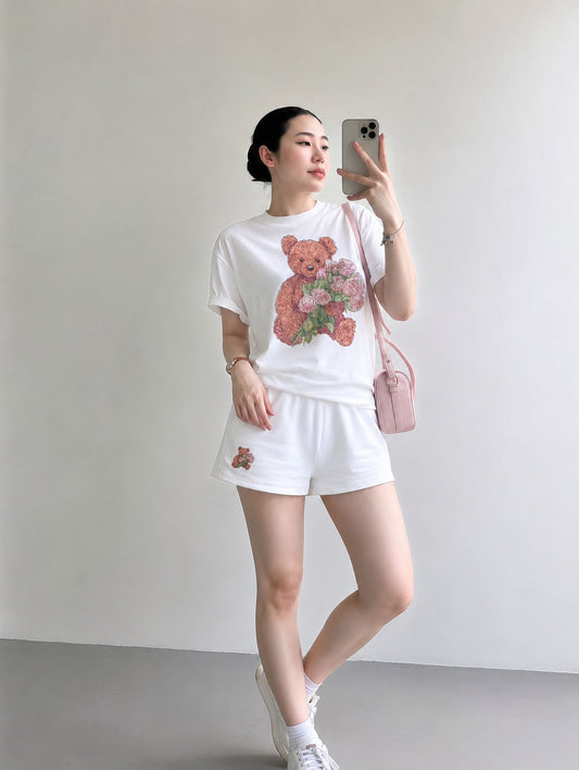 BỘ🧸 TEDDY FLOWER
