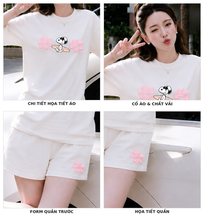 BỘ Snoopy Summer Cute