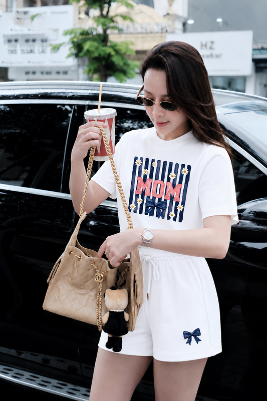 Bộ Mom Daisy White
