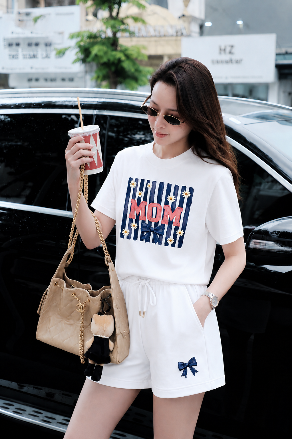 Bộ Mom Daisy White