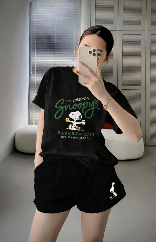 BỘ Black Snoopy Lounge