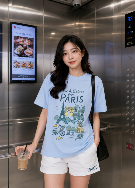 BỘ  💙 Blue Sky in Paris